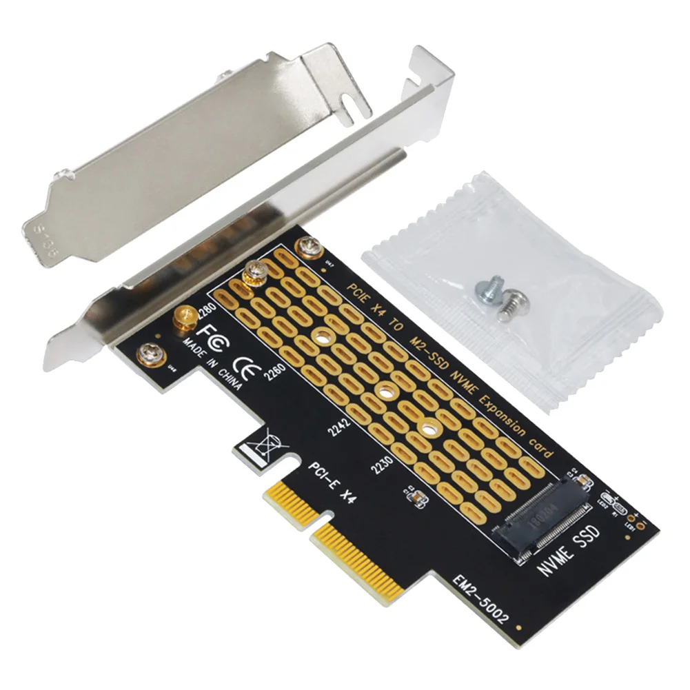 SSD к PCI Express 4X карты расширения m.2 M адаптер ключ карты Компьютерные аксессуары QJY99