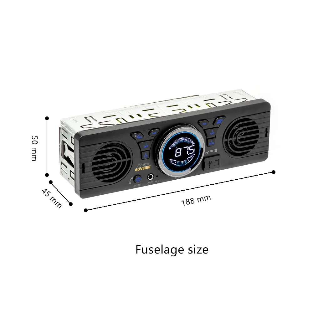 AMPrime 1din Car radio Universal 1 DIN 12V FM MP3 Bluetooth Autoradio Hands-free Call Auto with loud Speaker In-dash Car Stereo AMPrime 1din Car radio Universal 1 DIN 12V FM MP3 Bluetooth Autoradio Hands-free Call Auto with loud Speaker In-dash Car Stereo