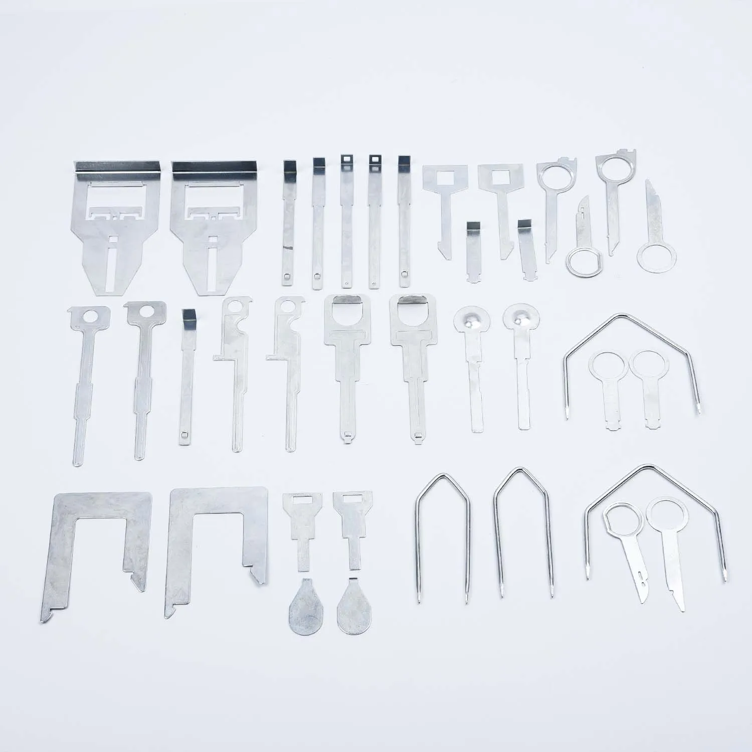 

38x Metal Car Auto Interior CD Radio Stereo Repair Removal Release Tool Kits