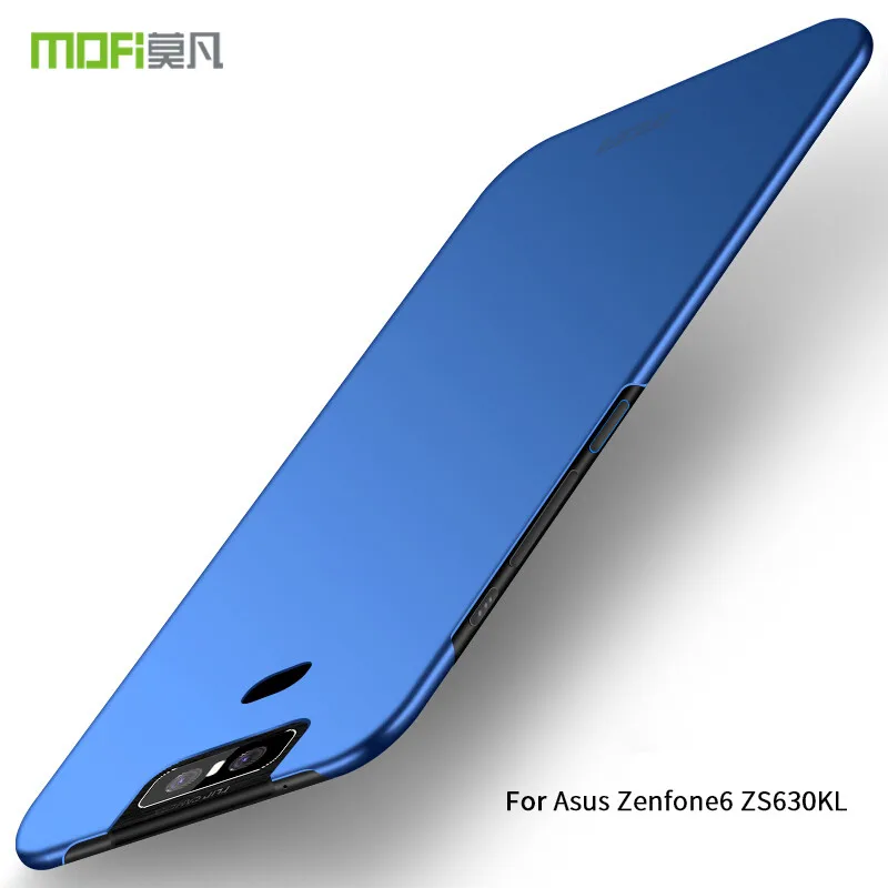 

for ASUS ZenFone 6 ZS630KL Case Original MOFi Brand 360 Degree Full Cover Luxury PC Protective Back Cover Case For Asus ZS630KL