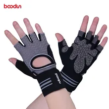 Boodun Фирменная Новинка профессиональная перчатка для спортзала с расширенным браслетом для Кроссфит тренажерный зал фитнес езда скалолазание тренировки