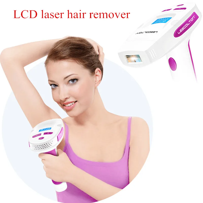 

Electric depilador a laser Epilator Lescolton painless IPL Hair Removal 300000 pulses LCD Display Laser Permanent Bikini Trimmer