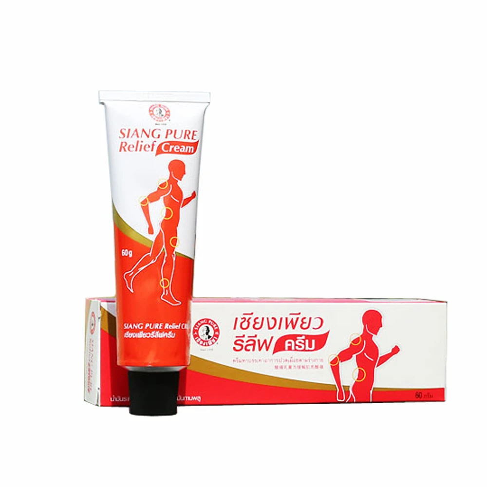 60 г/tubeThailand SIANG PURE Sprain для плеч, шеи, головы, живота, талии, рук и ног боль расслабляет все тело от боли в спине