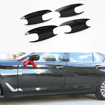 

ABS Chrome Exterior car-styling door handle bowl cover 4pcs For BMW 5 series high quality