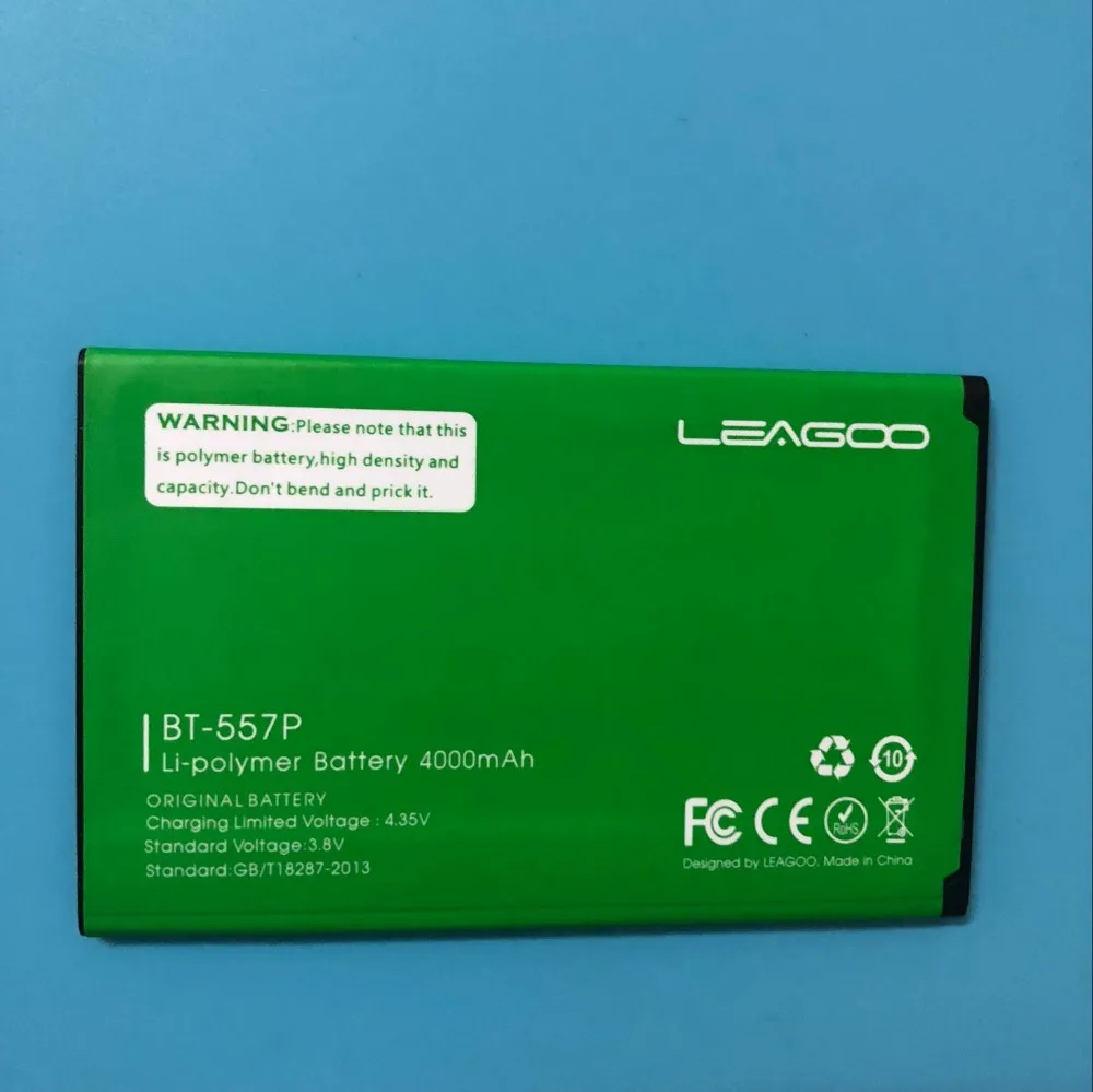 

High Quality 4000mAh BT-557P Battery For LEAGOO Elite 5 Mobile phone Batteries