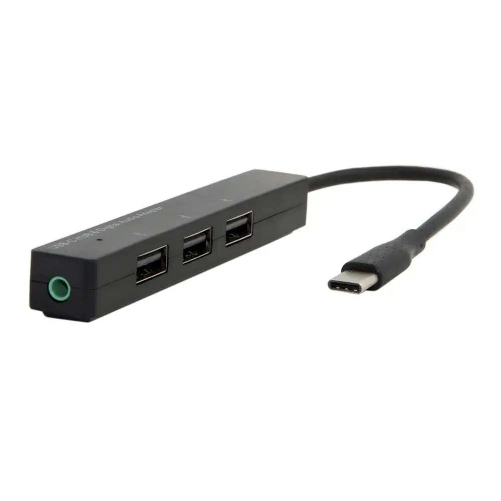 Thunderbolt 3 USB-C TypeC 3,5 мм цифровой аудио адаптер концентратор для MacBook Pro GW