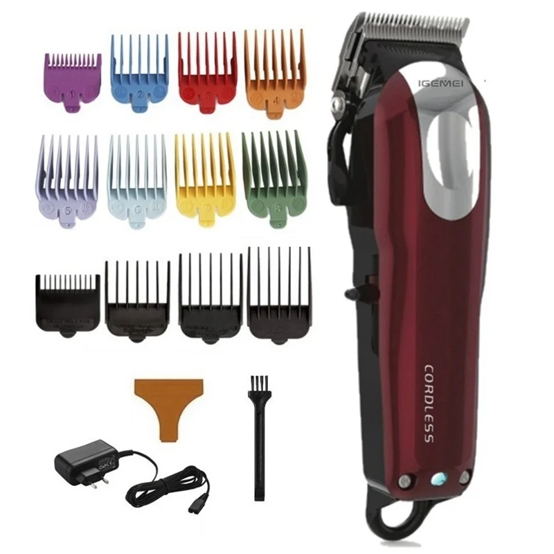 cordless electric hair clipper professional hair trimmer hair cutting
