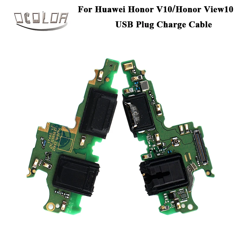 

ocolor For Huawei Honor V10 USB Board USB Plug Charge Controller Board For Huawei Honor View 10 USB Board High Quality In Stock