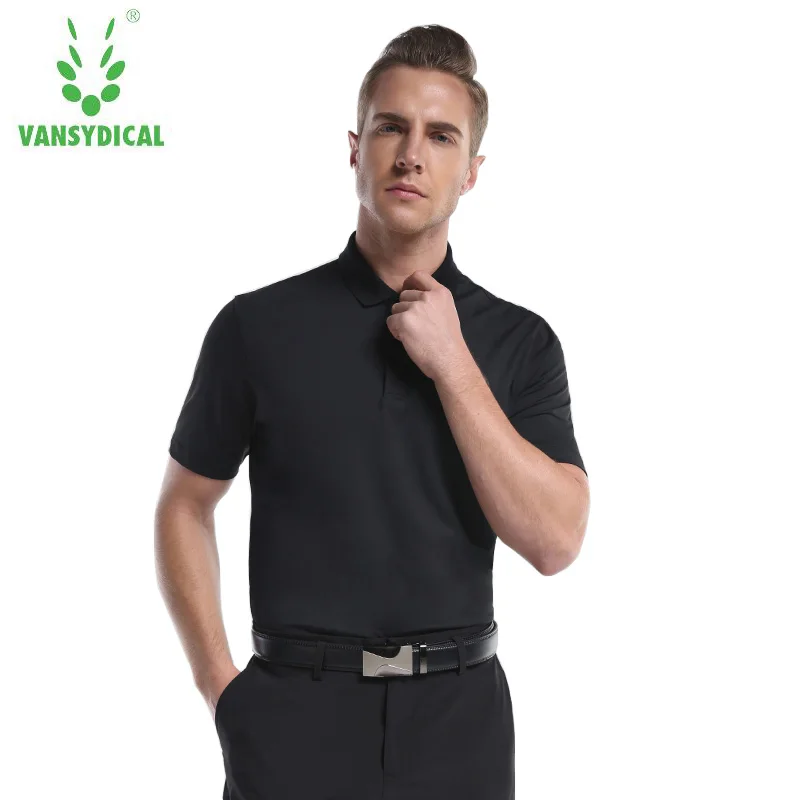 VANSYDICAL Одежда высшего качества Гольф рубашка Для мужчин Sportwear рубашки поло теннис