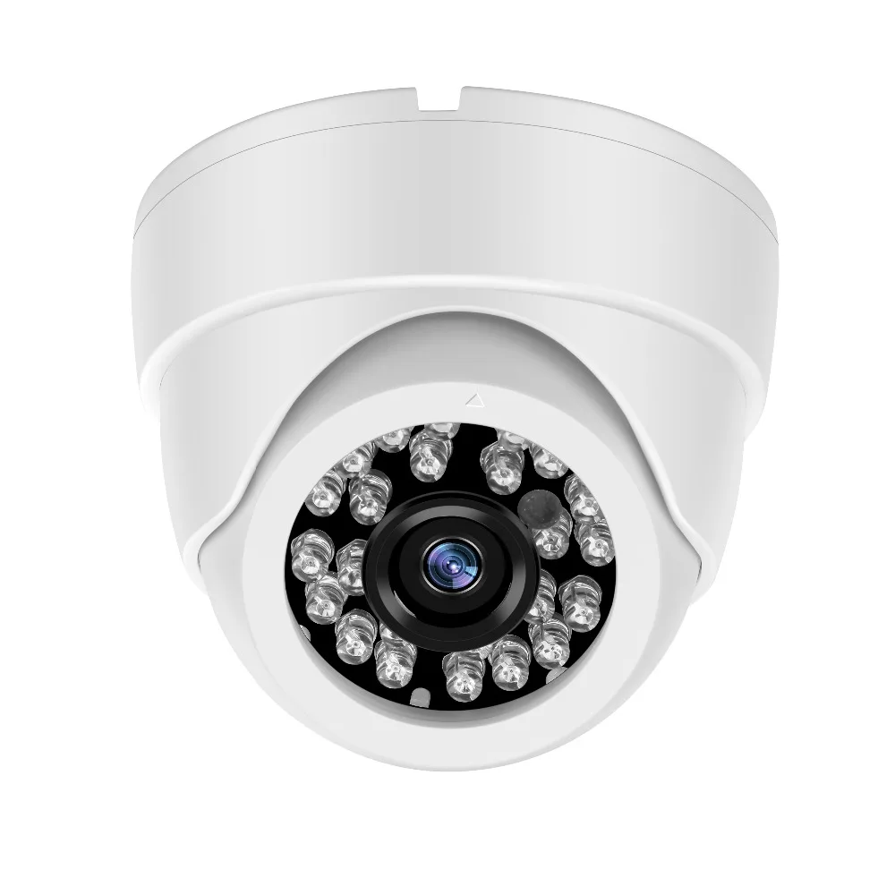 YiiSPO Plastic Mini IR Dome Camera 24pcs LED Video Security Camera CCTV 700TVL Indoor CMOS untuk Lensa Tetap IR CUT night vision