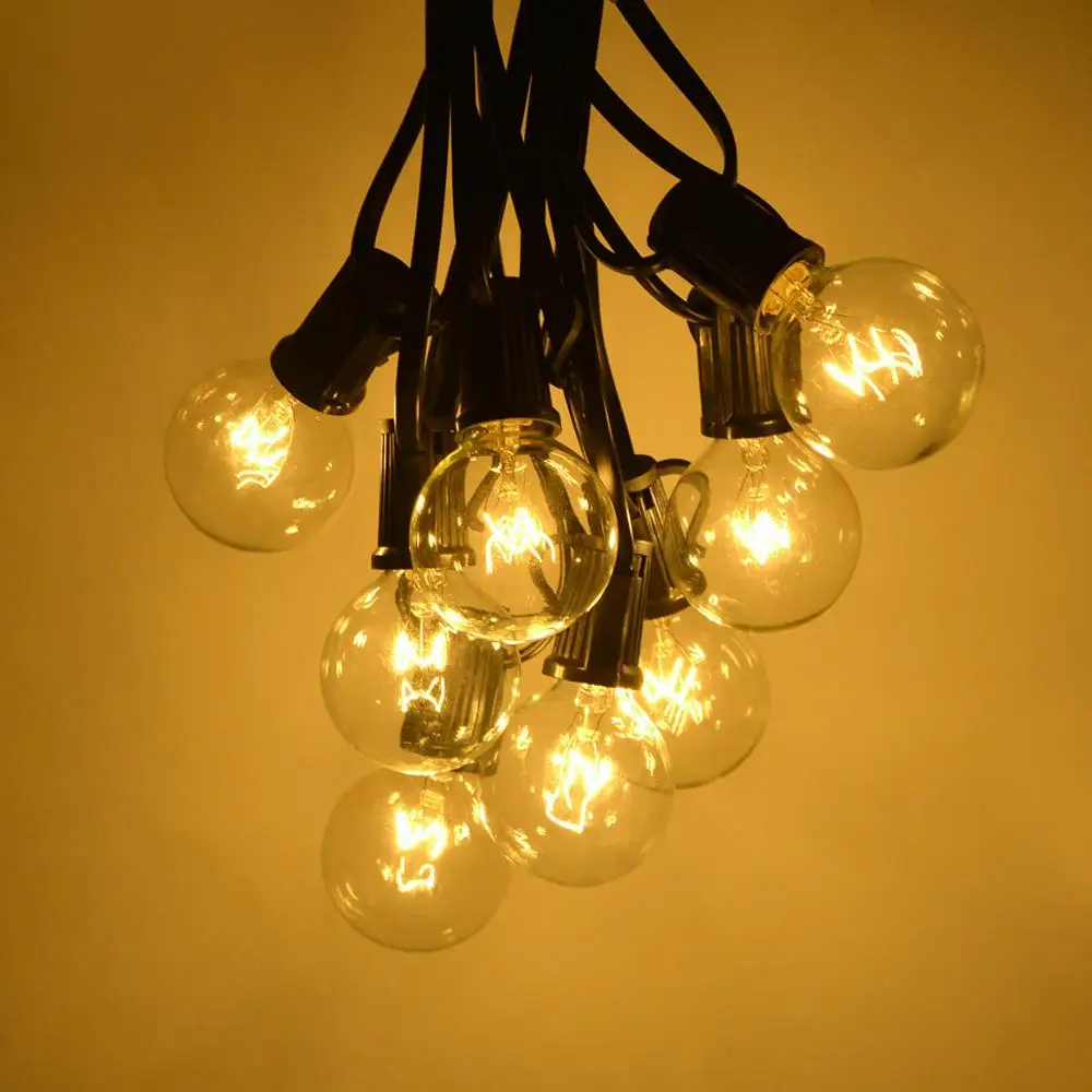 

G40 E12 LED Incandescent Light String 110V 220V Edison Vintage Lamp LED Light Holiday Wedding Party Decoration Bulb Lamp