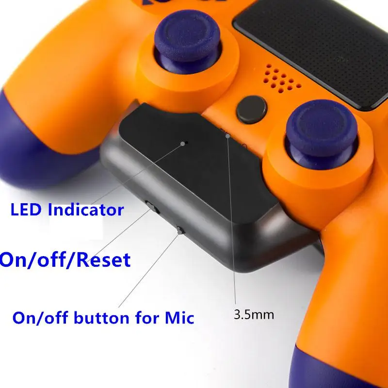 Wireless Bluetooth Adapter for PS4 Bluetooth 5 0 Aux Audio Receiver with Handsfree Fast Charging Adapter for Bluetooth Headphone