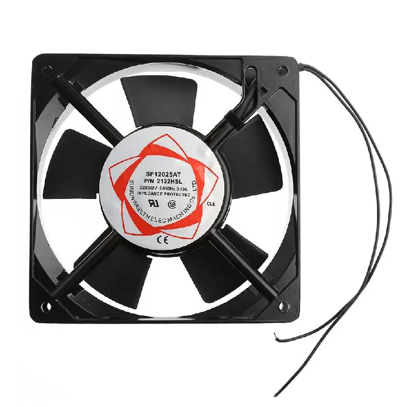 1 шт. Новый OOTDTY черный SF12025AT 2122HSL 12025 120 мм втулка подшипника 220 240 В переменного тока