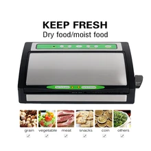 ITOP Electric Household Vacuum Food Sealer, Food Packer Packing Machine Food Processors With Vacuum Food Storage Bags 2 roll 17 500 cm vacuum bags for food storage portable handy vacuum packer food bags guaranteed 17 500cm for packing machine