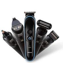 5 в 1 электробритва, триммер для волос, машинка для стрижки волос, для носа, для мужчин, водонепроницаемая перезаряжаемая машинка для стрижки волос