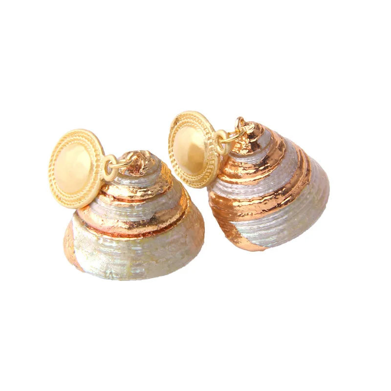 Серьги из натурального жемчуга в стиле барокко, серьги в Корейском стиле для девочек, Винтажные серьги с жемчугом, ювелирные изделия для женщин - Окраска металла: ER001-179