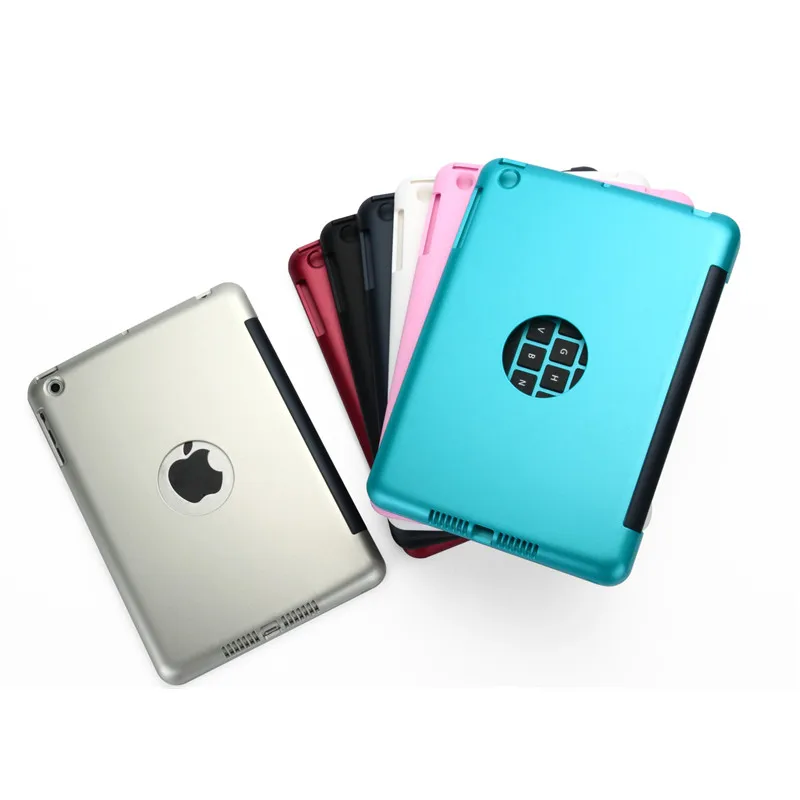 Роскошная Bluetooth клавиатура для Ipad Mini 1 2 3 полный корпус защитный складной чехол