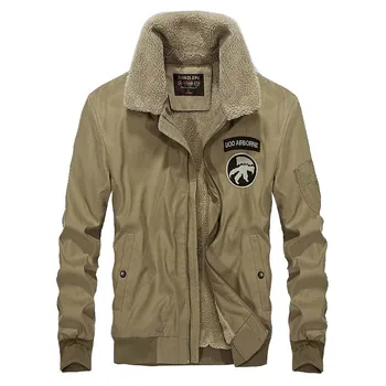

Winter Jacket Mens Military Tactical Warm Fleece Coat Thick Clothing Velvet Thermal Jacket Windbreaker Cotton-Padded Parka 4XL
