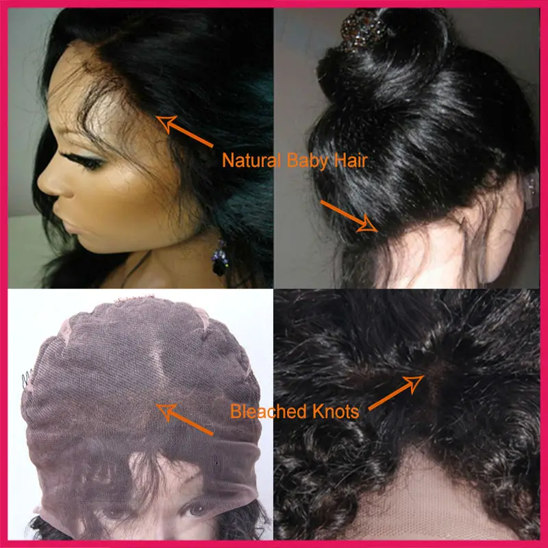 Wavy Ombre Lace Front Wig Human Hair Virgin Peruvian Glueless Full Lace Human Hair Wigs Baby Wave Two Tone Color T 1b 4 Wig Men Waves Texturewig Pink Aliexpress