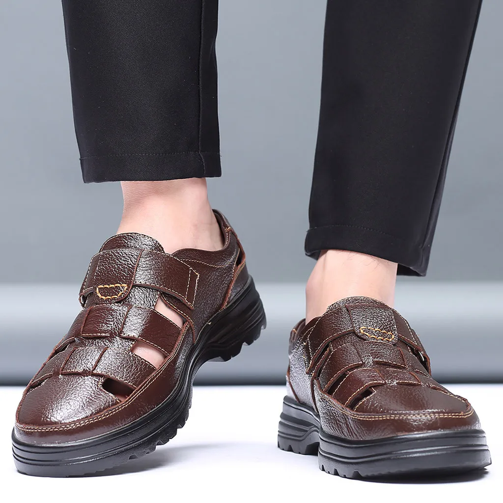 Hot Sale New Fashion Summer Business Casual Beach Men Shoes Breathable