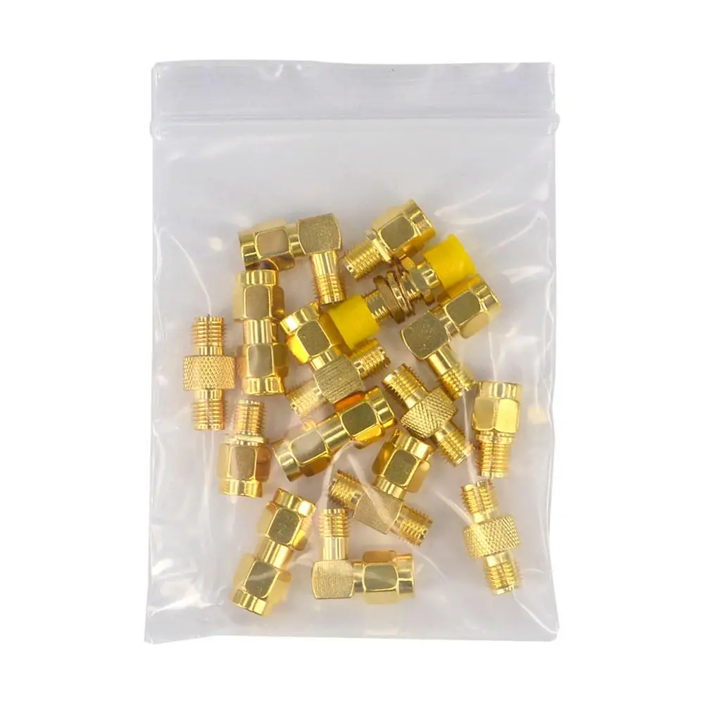 Standard Type SMA RF адаптер Комплект SMA 15 Тип Прямой никелевый и позолоченный SMA мужской/женский - Цвет: Standard Type