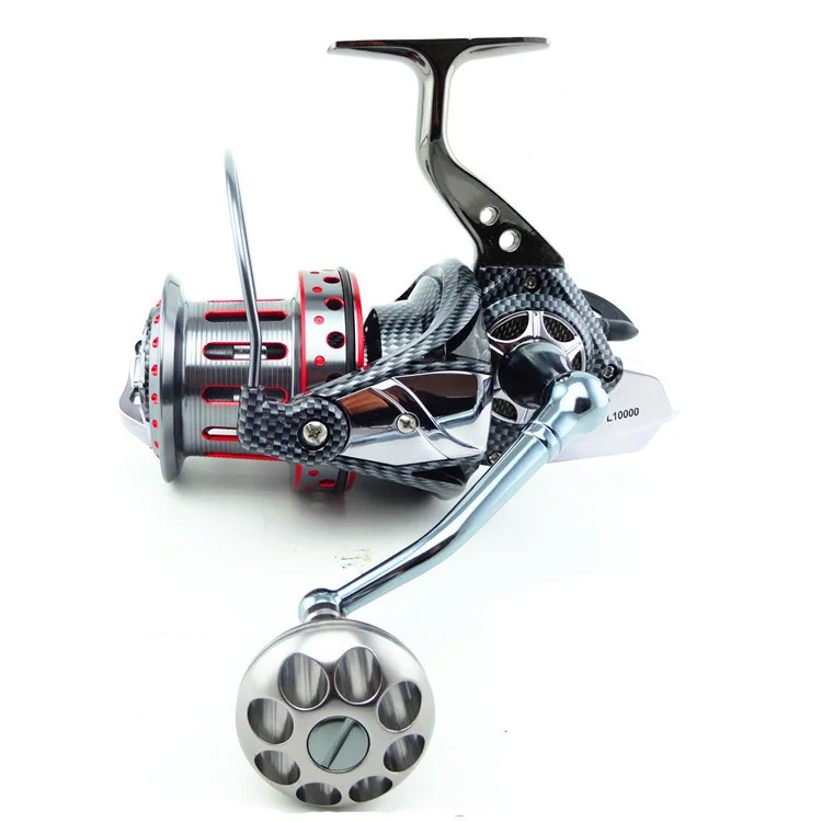 Rolamentos de Esferas Colher de Metal Molinete de Pesca Roda de Pesca de Fundição Equipamentos para Voar Novo Grandes Completo Carretel Fis 2020 8000-12000