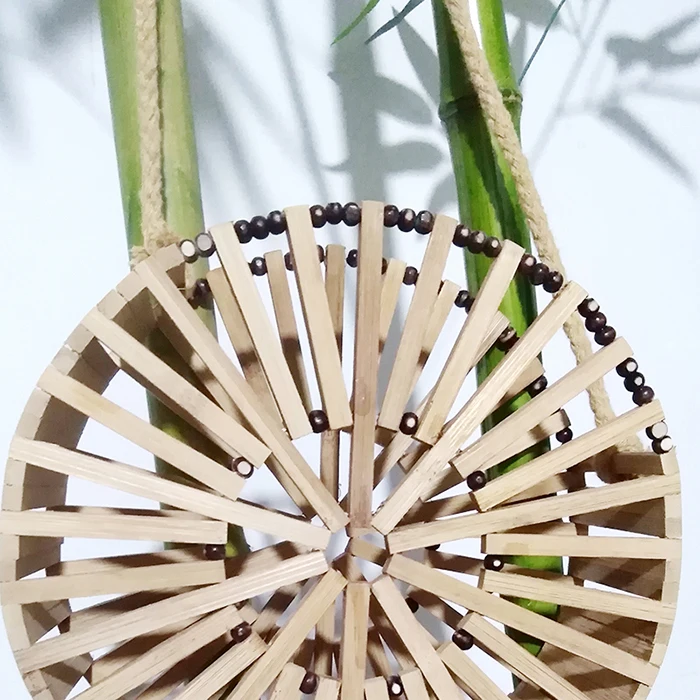 JASMIN NOIR дизайнер для женщин Bamboo сумка маленькая милая|Коробка рукоделия| |