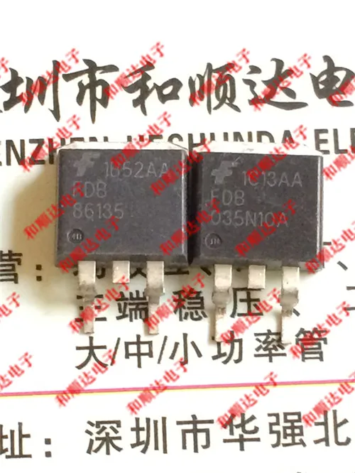 10 ШТ. Новый оригинальный FDB035N10A FDB86135 | Электроника