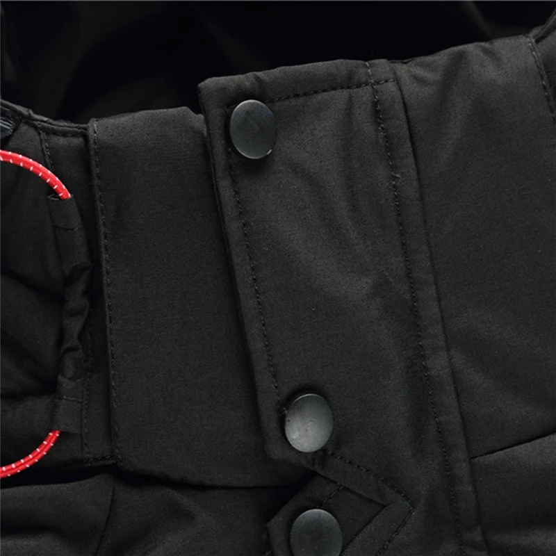 Winter Snow Down Jacket down jacket mens jacket Men Casual Thick Warm Parkas Hooded Coats Multi-pocket White Duck Down Windbreaker Jackets Overcoat