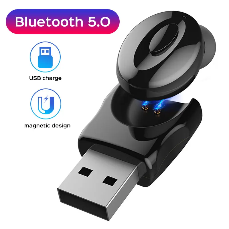 

Bluetooth 5.0 Earphones For Xiaomi redmi k20 pro mi 9 USB Magnetic Headset For lenovo z6 pro Bluetooth Earphones For iphone X 7