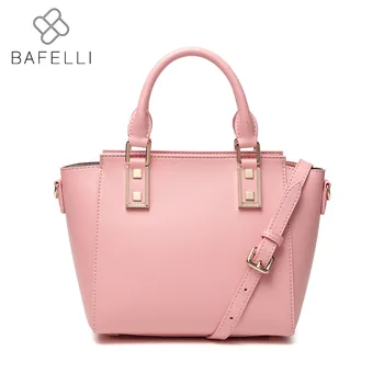 

BAFELLI fashion trapeze crossbody shoulder bag gold pink black bolsa feminina luxury handbag women messenger bag