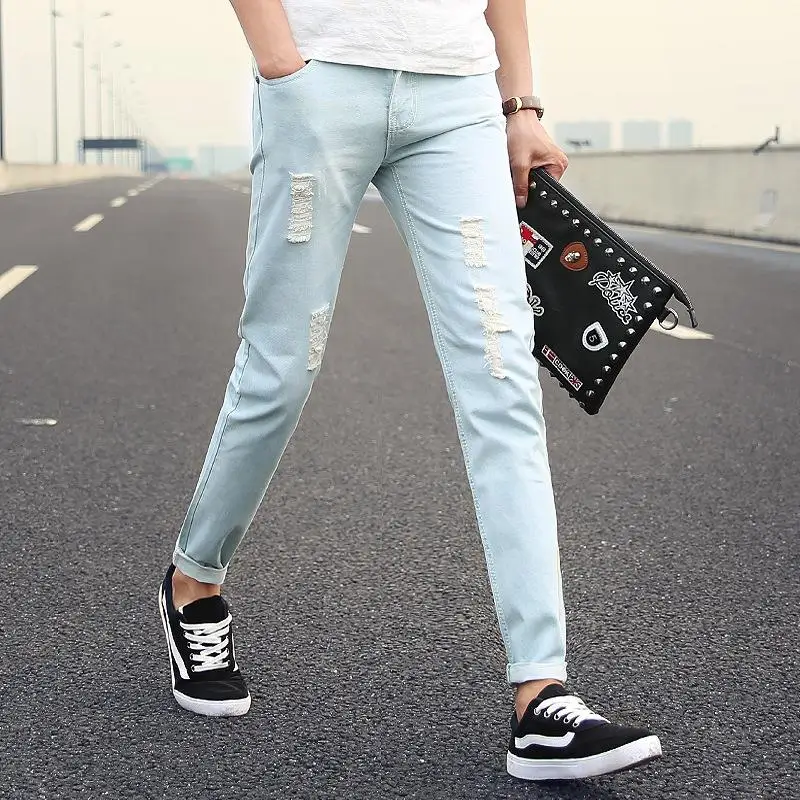 ankle cut jeans mens