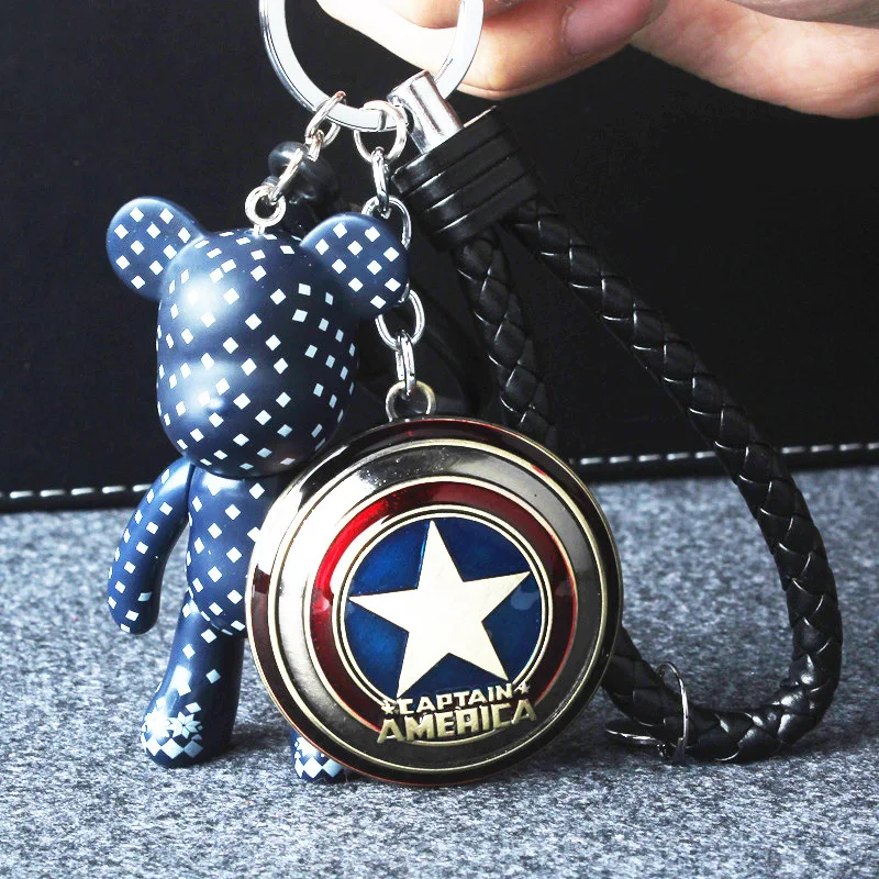 Fashion New Brand rubber Gloomy Bear Keychain Keyring For Women Bag Car Key Chain Trinket Jewelry Gift Souvenirs Llavero | Украшения и