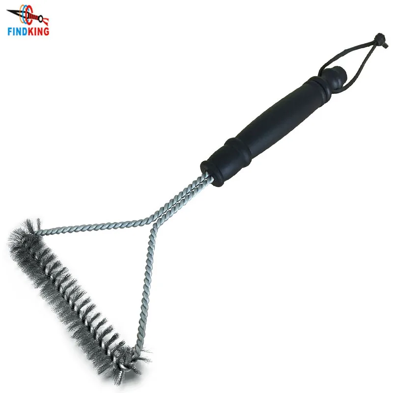 

12" BBQ Grill Cleaning Brush BBQ tool Grill Brush with Plastic Handle