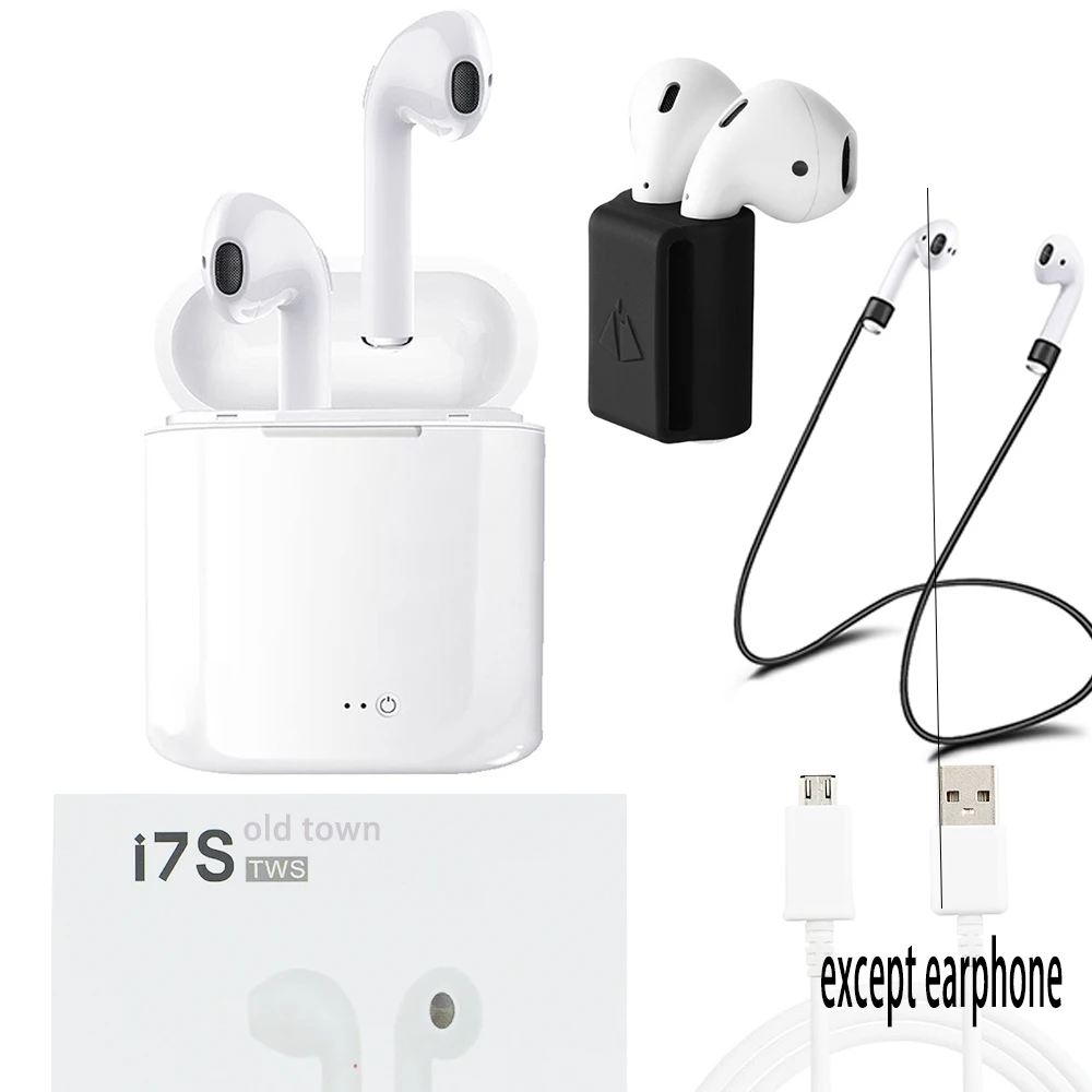 

I7TWS plus F10 Mini Wireless Bluetooth V4.2 Earphone Ear pods With Charging Box Mic earbuds For apple samsung Sport Headset