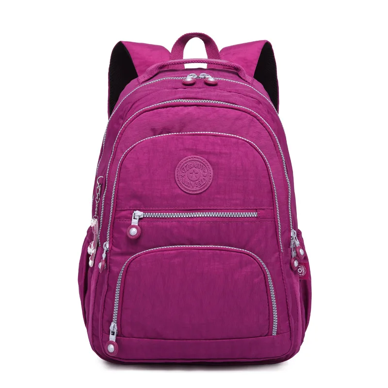 Nueva mochila escolar de moda para niñas mochilas escolares para niñas bolsa de viaje de gran capacidad práctica para niñas A Dos Nueva mochila escolar de moda para niñas mochilas escolares para niñas bolsa de viaje de gran capacidad práctica para niñas A Dos