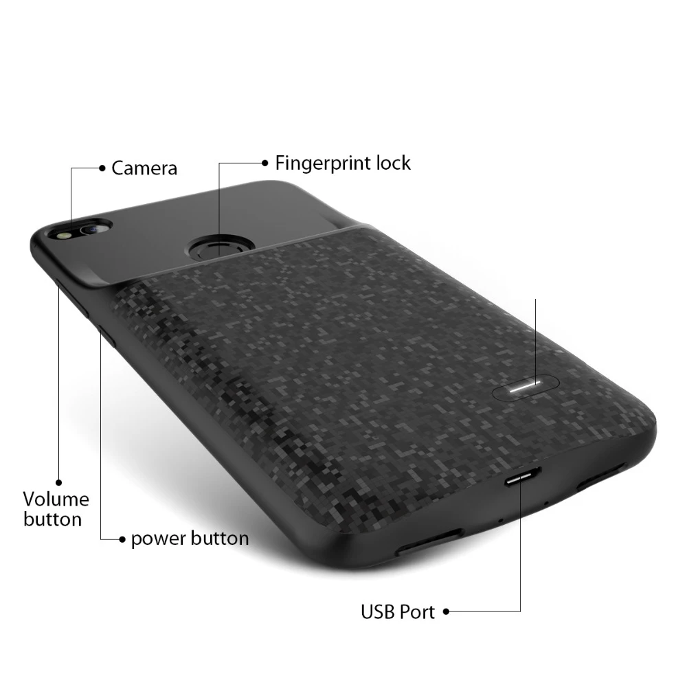 4700 Чехол-аккумулятор для телефона huawei Honor 8 lite, мягкий силиконовый чехол для зарядного устройства для Honor 8 Lite, ударопрочный внешний аккумулятор