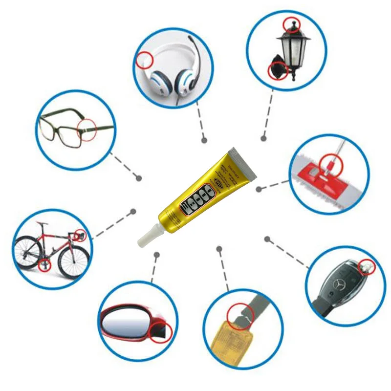 

E8000 Clear Adhesive Sealant Glue for DIY Phone Border Diamond Clothes LKS99