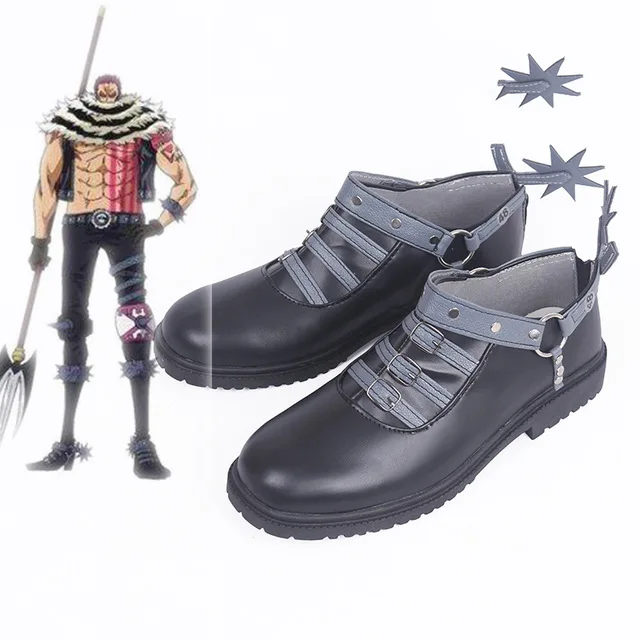 Аниме One Piece Charlotte Katakuri Cosplay Сапоги аниме обувь на заказ | Тематическая одежда и