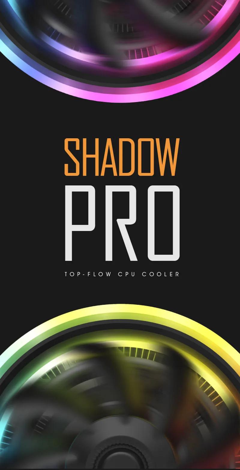 DarkFlash Shadow Pro радиатор кулер ШИМ Процессор охлаждения 4pin RGB кулер вентилятор охлаждения материнская плата синхронизации для Intel Core i7/i5/AM3/AM4