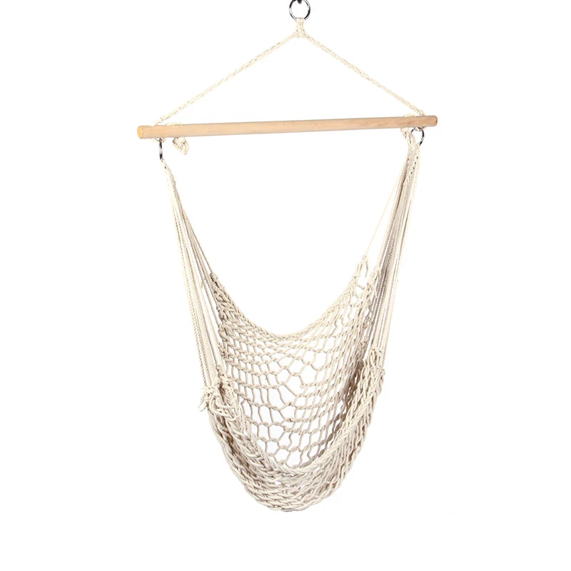 

Outdoor Leisure Hammock Garden Swing Chair Summer Mesh Hammock Portable Furniture Camping Indoor Hanging Basket Outdoor Products