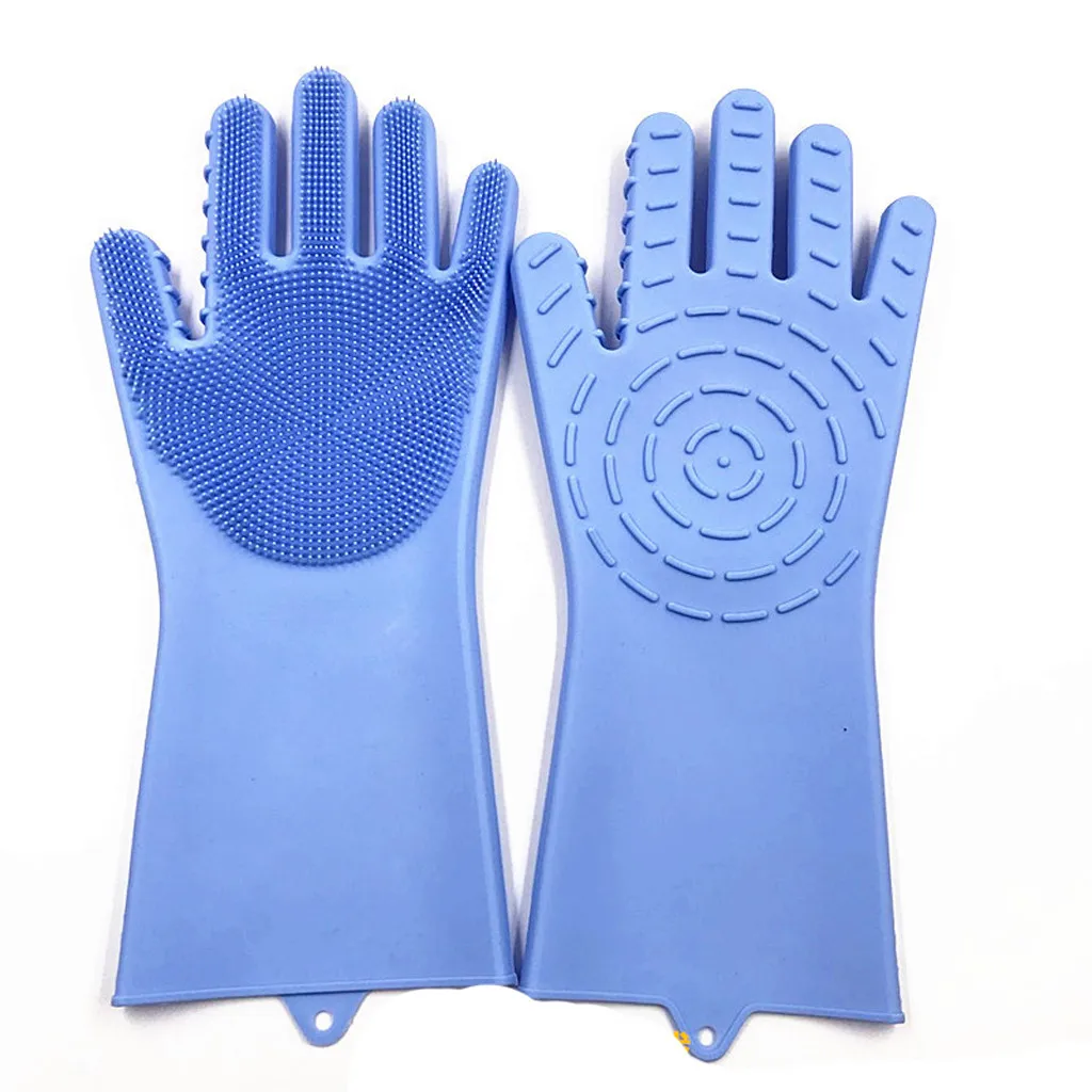 Волшебные силиконовые перчатки для мытья посудомоечной машины, кухонные аксессуары, перчатка для посуды, бытовые инструменты для чистки автомобиля, бытовая техника 19JUN19