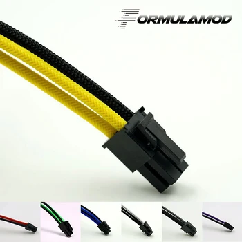 

FormulaMod Fm-CPU4P-C, CPU 4Pin Power Extension Cable, Motherboard 18AWG 4Pin Multicolor Matching Extension Cables