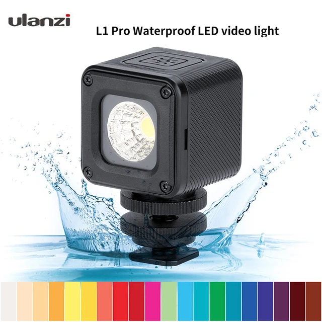 $29.95  Ulanzi L1 Pro LED Video Light Waterproof Dimmable Versatile Photographic Lighting for DJI Drones Os