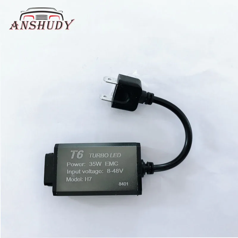 T6 светодиодный фары драйвер зажигания балласт H7 H4 H1 H8/H9/H11 HB4 HB3 880/881/H27 9004 9007 9012 9008/H13
