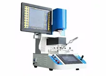 No.1 iphone reballing machine bga WDS-700 with Samsung/iphone full set stencils BGA rework station/ cell phone /laptop /pcb