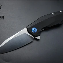 MIKER OEM ZT0456 Флиппер складной нож подшипник D2 лезвие G10 Ручка Открытый выживания Кемпинг Охота карманный нож EDC инструменты