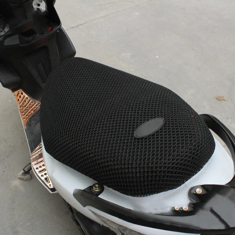 Tectónico Injusticia mapa Fundas de asiento para motocicleta, cojín antideslizante de malla 3D  transpirable, resistente al agua, talla XL, para verano|scooter seat  cover|scooter seatseat cover - AliExpress