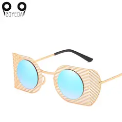 BOYEDA Мода большая коробка ретро очки Роскошные личность бренд солнцезащитных очков дизайн вождения солнцезащитные очки Óculos де Sol UV400