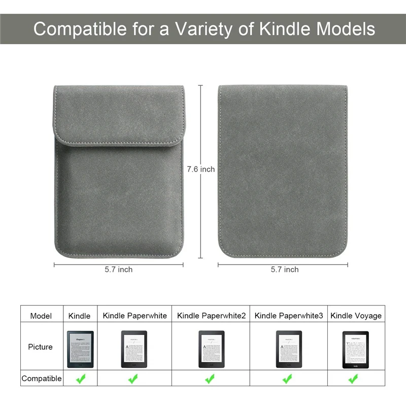 Чехол для планшета " для Kindle 4/5/Touch/Kindle Paperwhite 10th, /Kindle Voyage защитный чехол-сумка